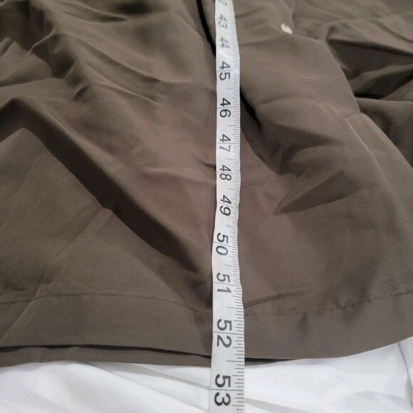 Old Navy Womens Button Up Shirt Dress Size‎ 4X Olive Green Minimalist - Picture 6 of 7